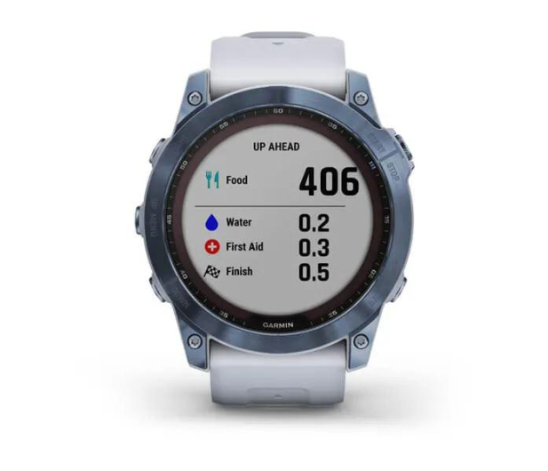 Garmin SMARTWATCH GARMIN Fenix 7X Sapphire Solar Jasnoniebieski Tyt - 1467060 - zdjęcie 8